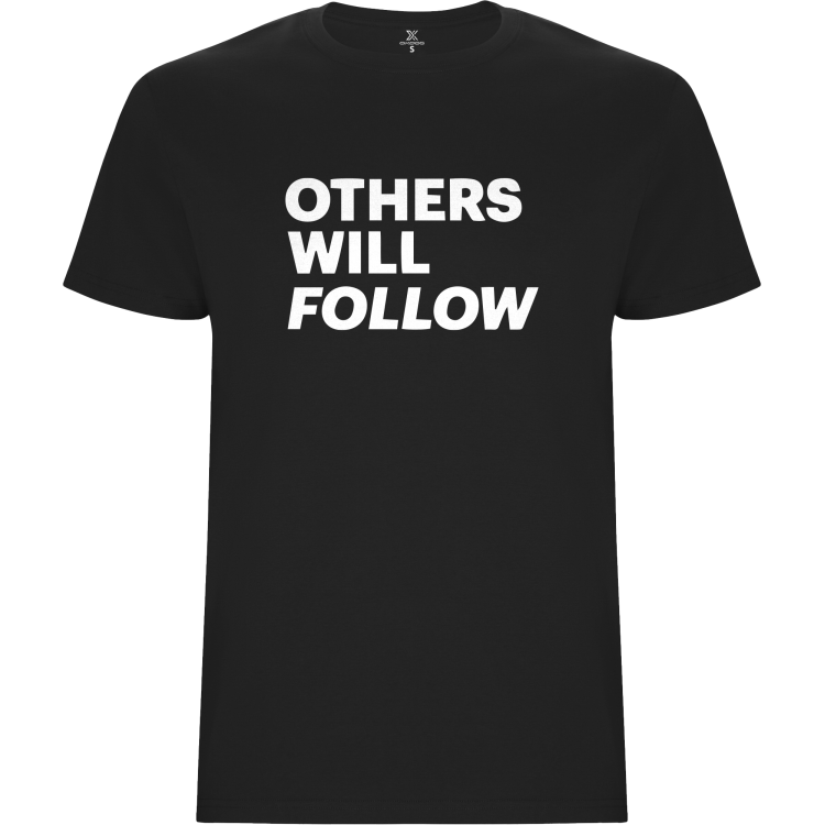 T-shirt Others Will Follow Cotton Black